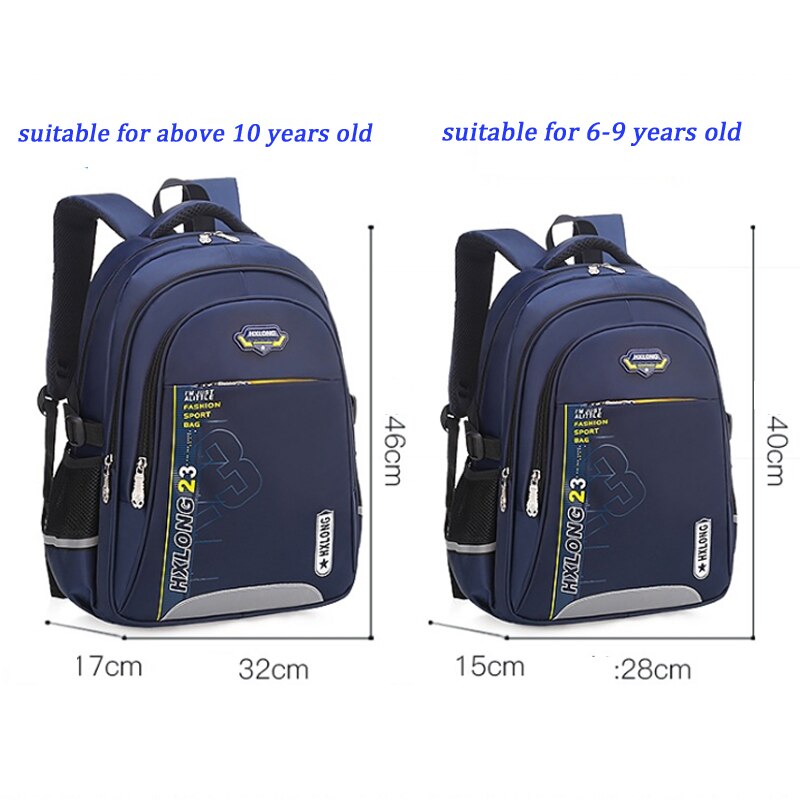 Kinderen Grote Schooltas voor Tiener Meisjes Jongens Hign School Book Bag 18 inch Waterdichte grote Rugzak voor Tieners Jongens Meisjes