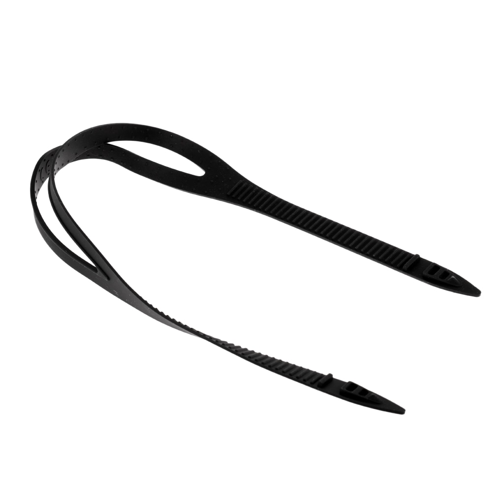 Universal óculos de natação óculos de natação óculos de silicone cinta cabeça banda protetor substituição acessórios reposição claro/preto