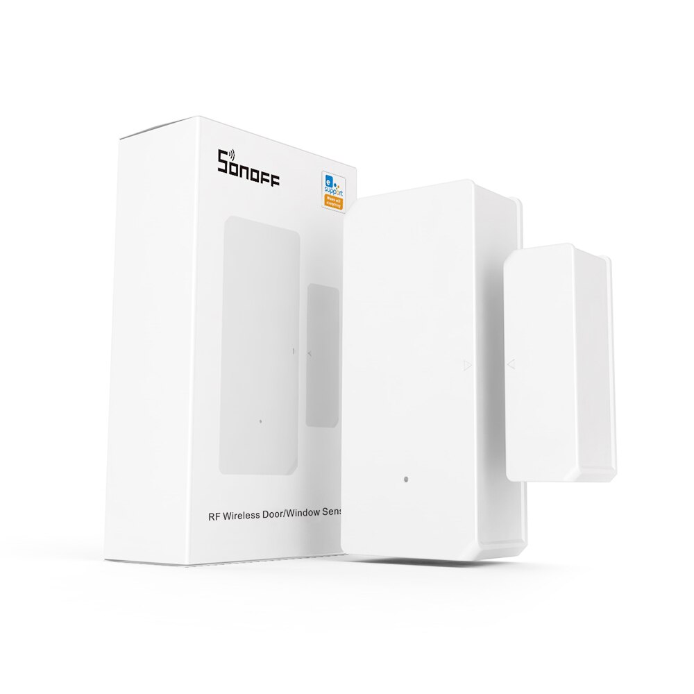 Sonoff 433 mhz rf bridge wifi trådløs signalkonverter pir 2 sensor / dw1 dørs &amp; vinduesalarmsensor til smart home security kits
