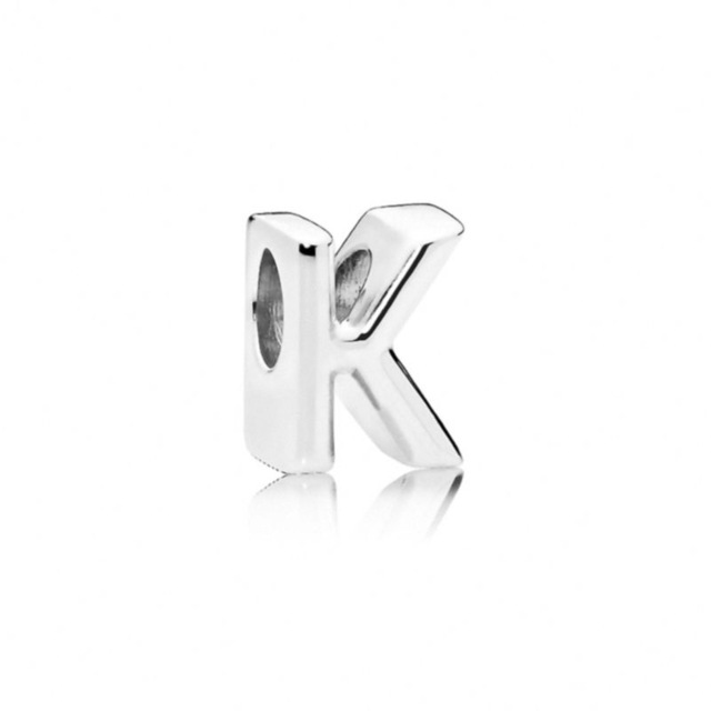 Zilver 925 Vergulde 26 Letter A-Z Charm Fijne Kralen Fit Originele Hanger Charms Zilveren Armband Accessoires DIY Sieraden Voor Vrouwen: Lavendel