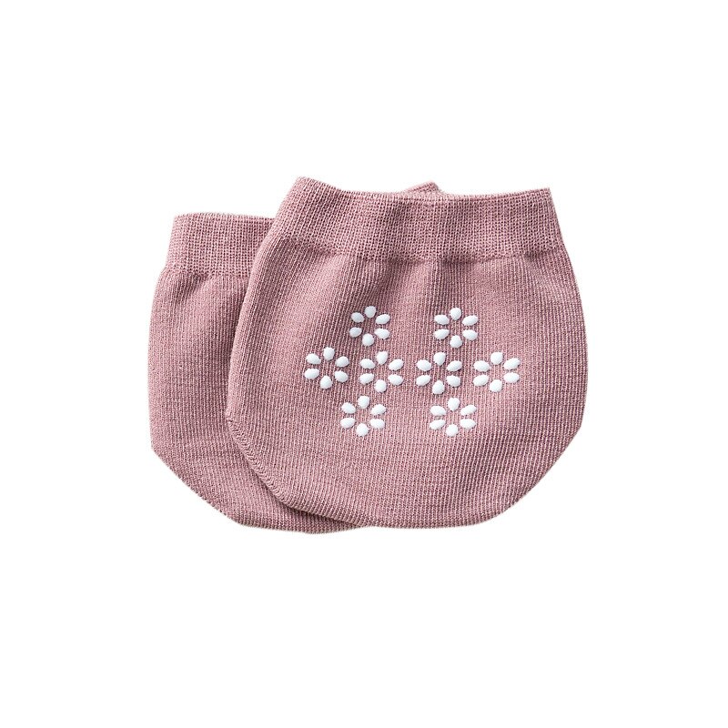 Half Socks Women Front Sole Shallow Mouth Anti-skid Half Foot Slipper Socks Summer Thin Invisible Socks