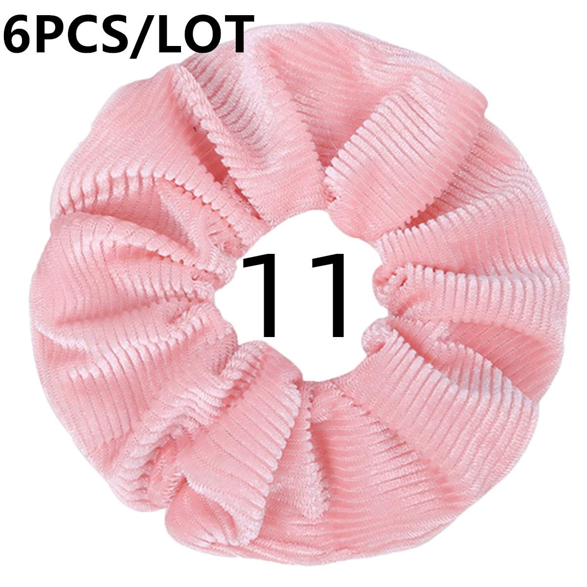 10/6 pçs veludo scrunchies elásticos de borracha mulheres meninas macio sólido headbands rabo de cavalo titular faixa de cabelo acessórios warmtie