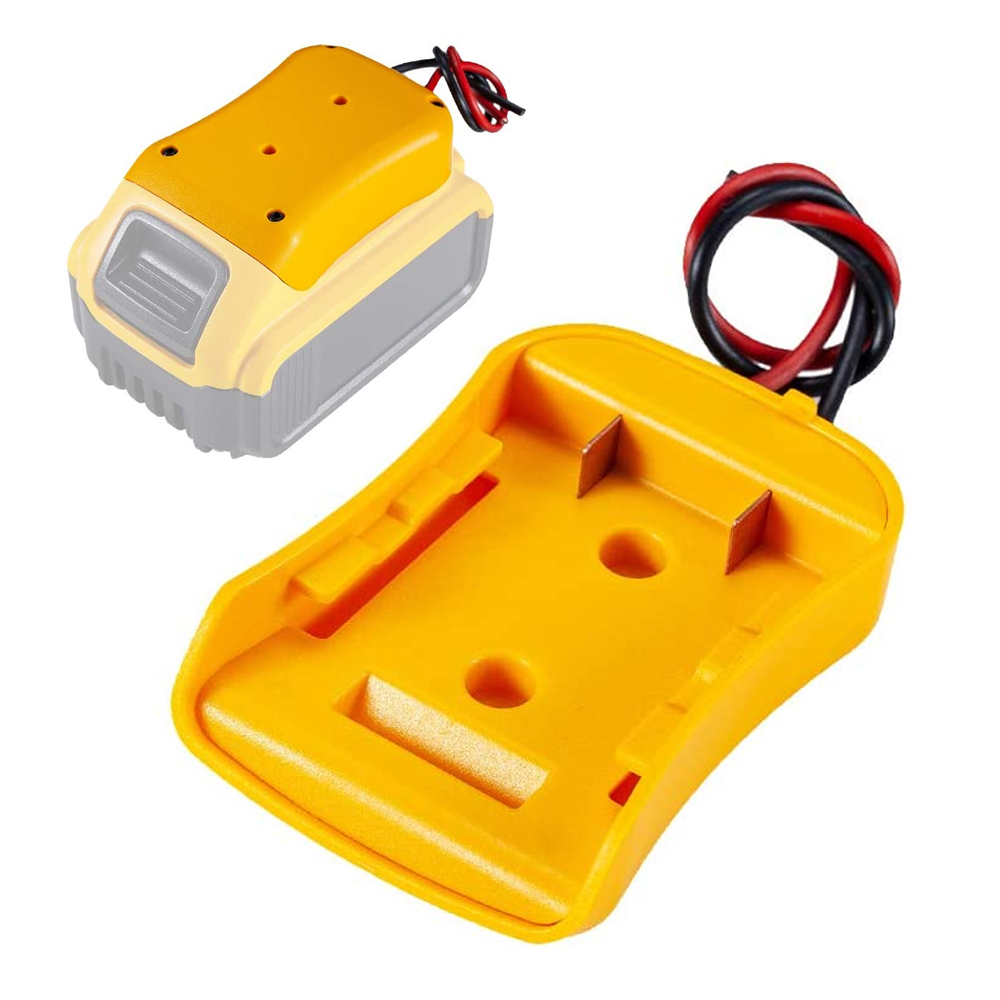 For Dewalt 18V/20V Max Battery Adapters Dock Power DIY Battery Converter Connector 12AWG Home Power Tools Parts Replacement