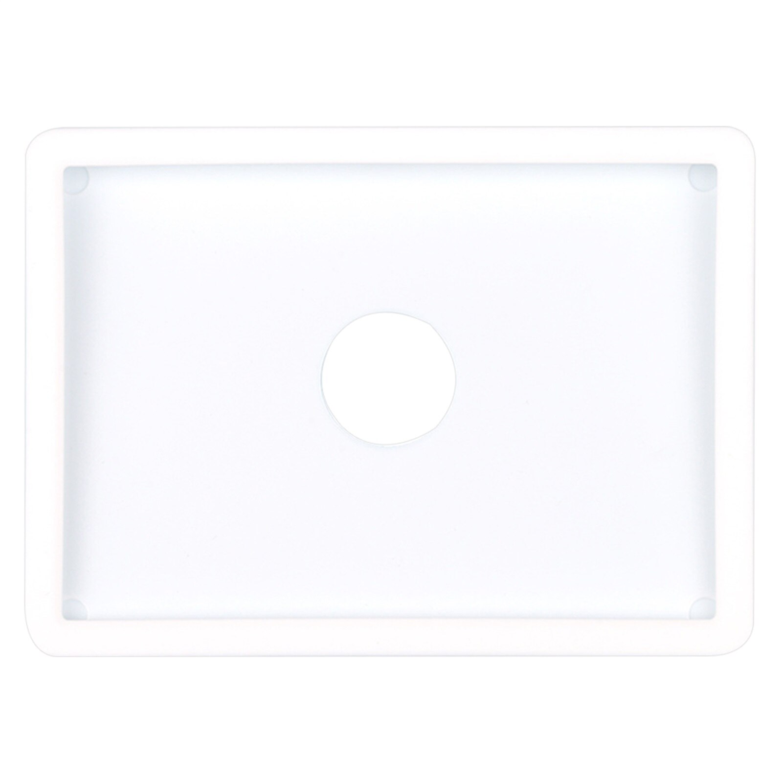 Siliconen Case Anti Scratch Protective Cover Voor Magic Trackpad 2: White