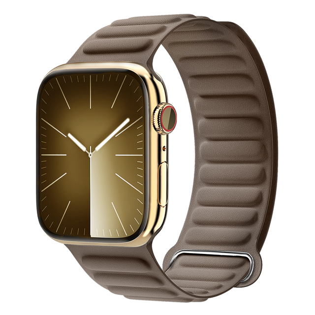 Länkarmband för apple watch-band 49mm 45mm 44mm 42mm 41mm 40mm finvävd magnetisk ögla iwatch-serie 9 8 se 6 5 7 ultra-armband: Svartgrön / 40mm & uppåt