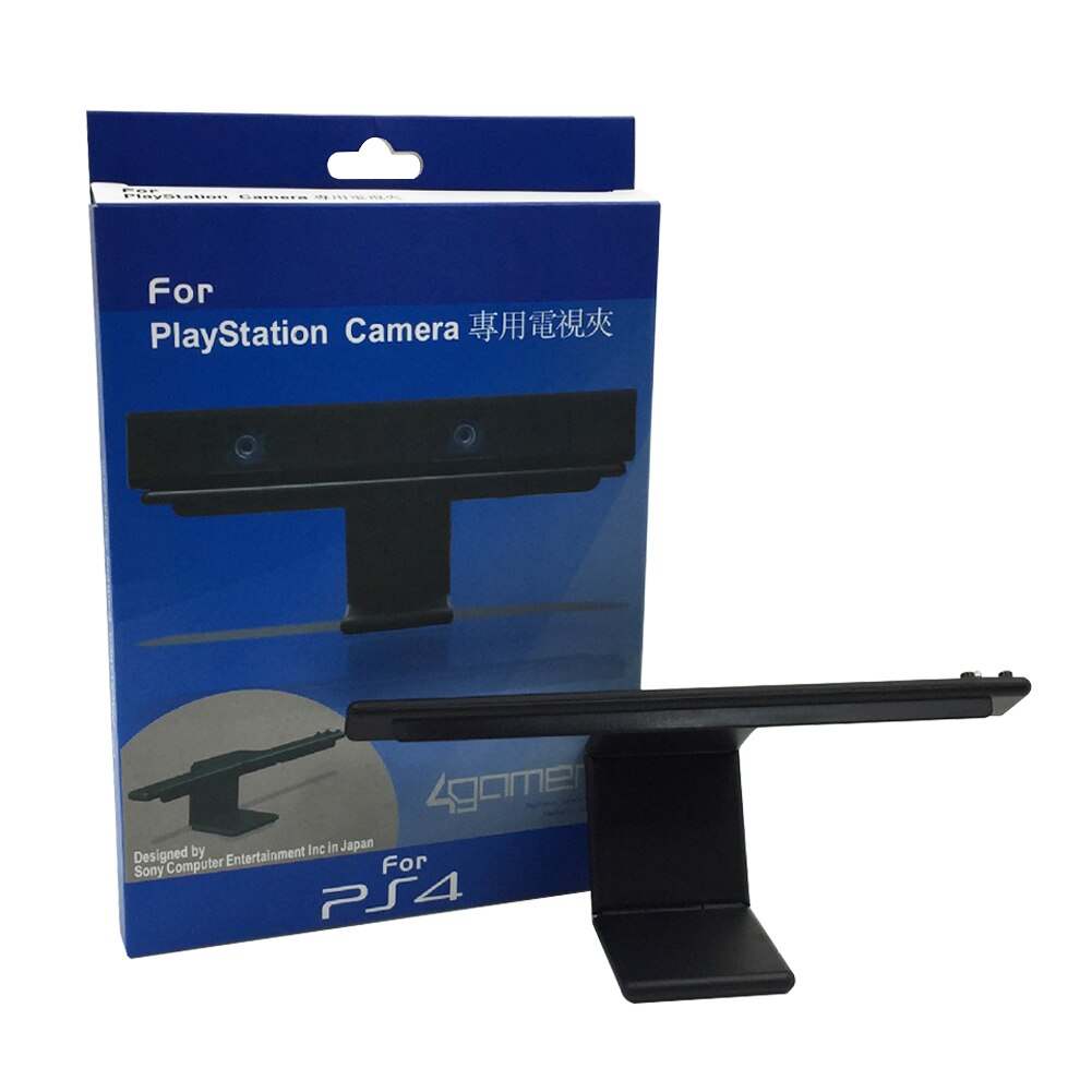 Adjustable LCD Vertical Stand Plastic Sensor Bracket Lightweight Stable Black Space-saving Holder TV Clip Eye Camera Mount