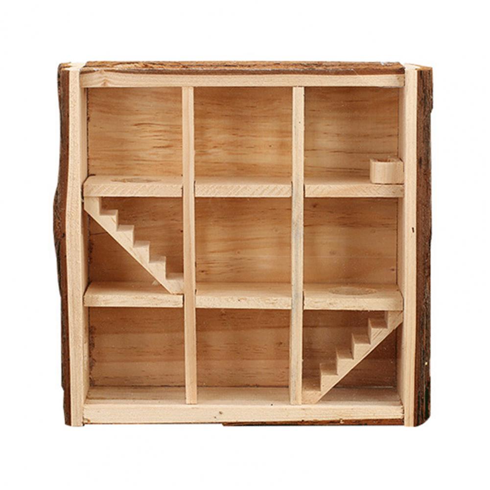 Pet Toy Toy Pet Wooden Maze Toy Wood Climbing Practical Hamster Pipe Line Maze Toys: Default Title