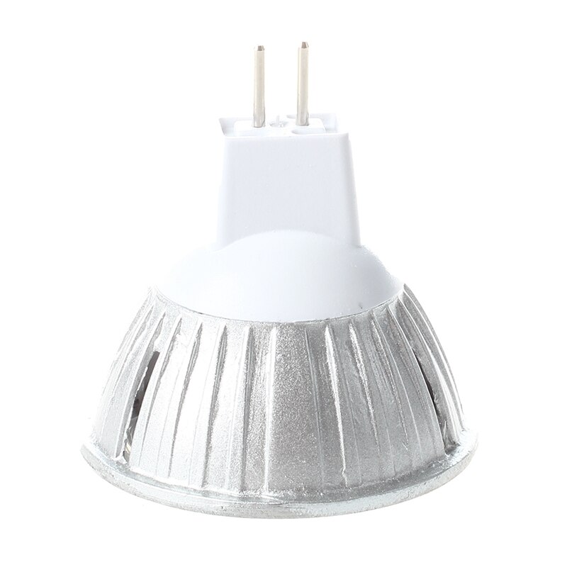 Nova mr16 gu5.3 12v branco fresco lâmpada 3x1w