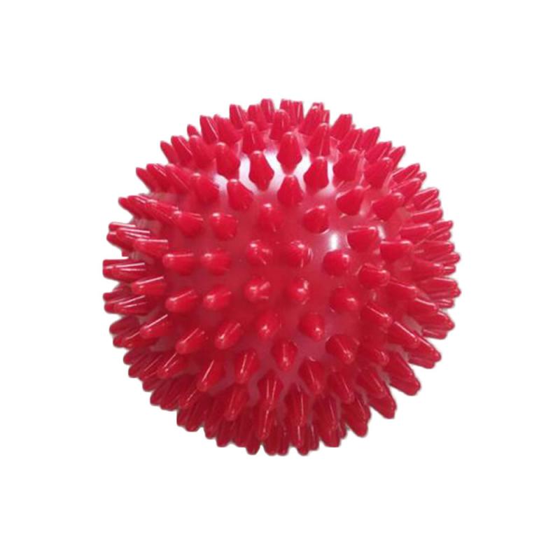 Full Body Spiky Yoga Massage Hard Stress Ball 9cm For Fitness Sport Exercise Ball Hedgehog Sensory Training Grip The Ball: gray