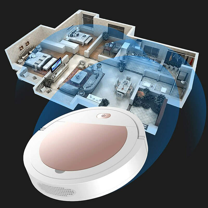 Sweeper Robot Home Cleaning Machine USB Charging Ultra-Thin Smart Vacuum Cleaner Sweeping Robot BV789