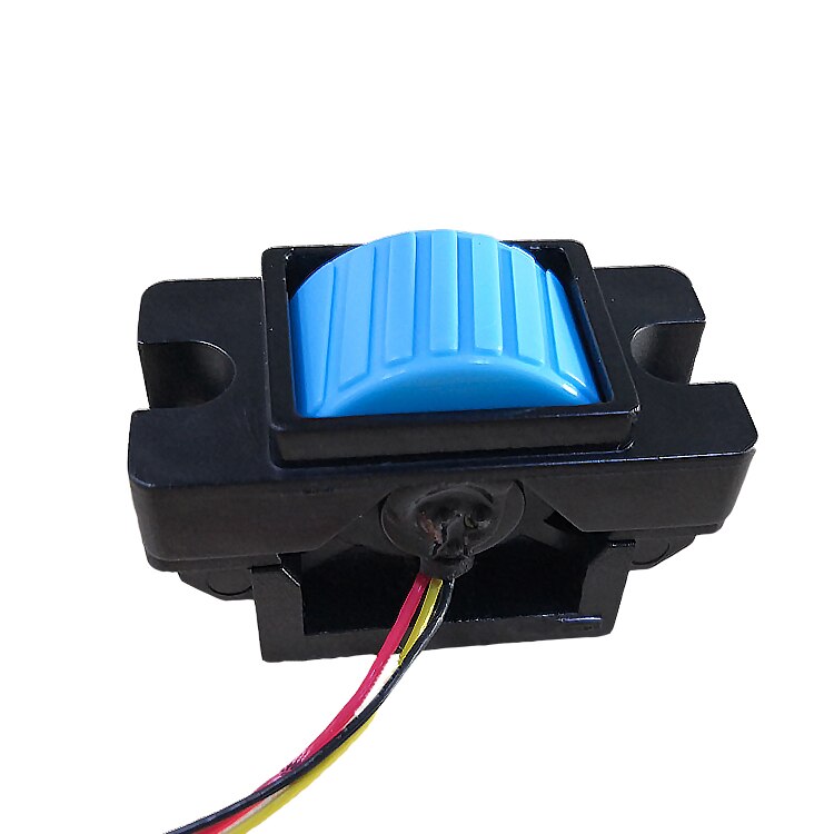 Joystick de Hall à poignée industrielle, manette à molette, tige de poussée à axe unique pour Hall, télécommande d'ingénierie AA