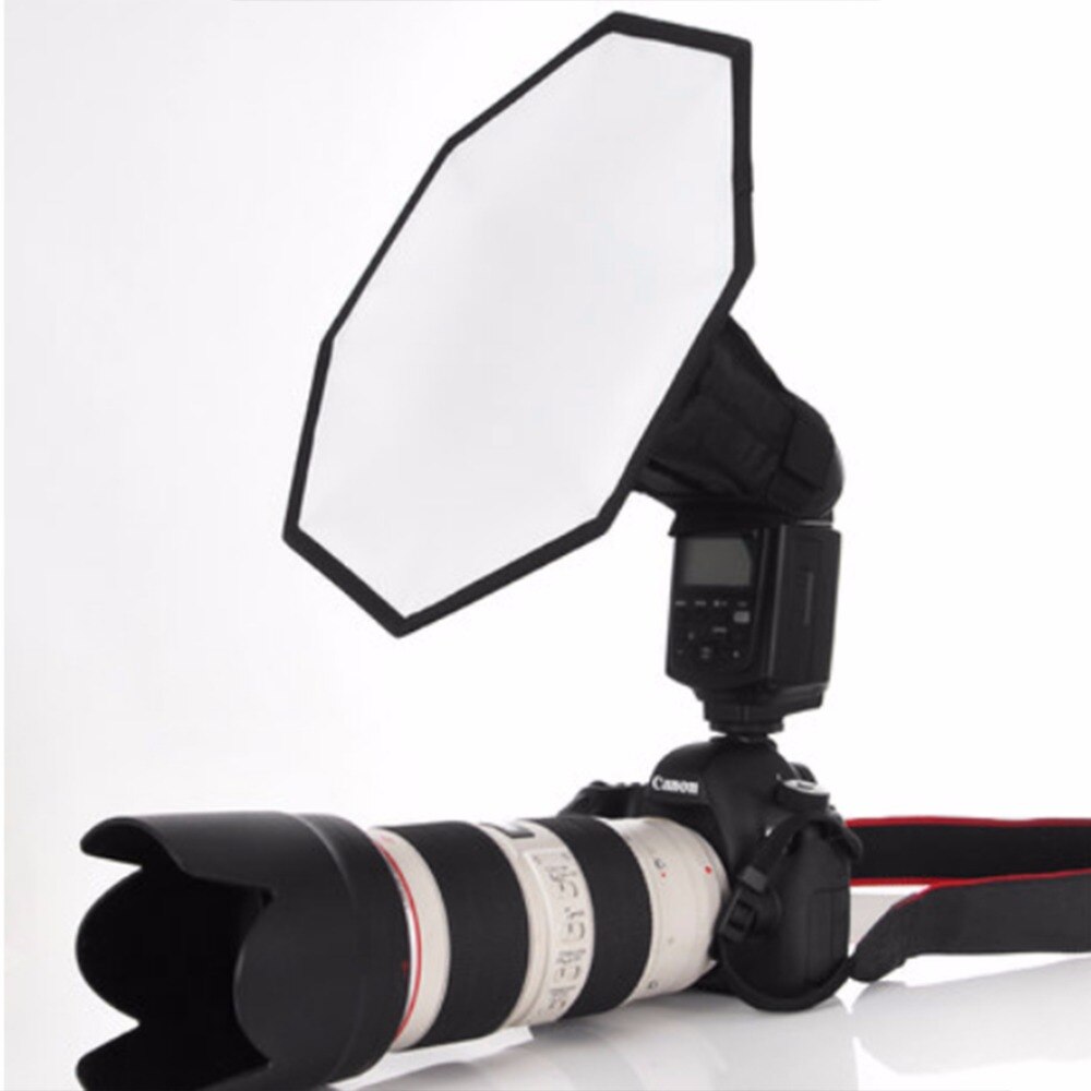 20/30Cm Universal Flash Light Softbox Octagon Diffuser Voor Canon Nicon Camera Speedlight Fotostudio Fotografie