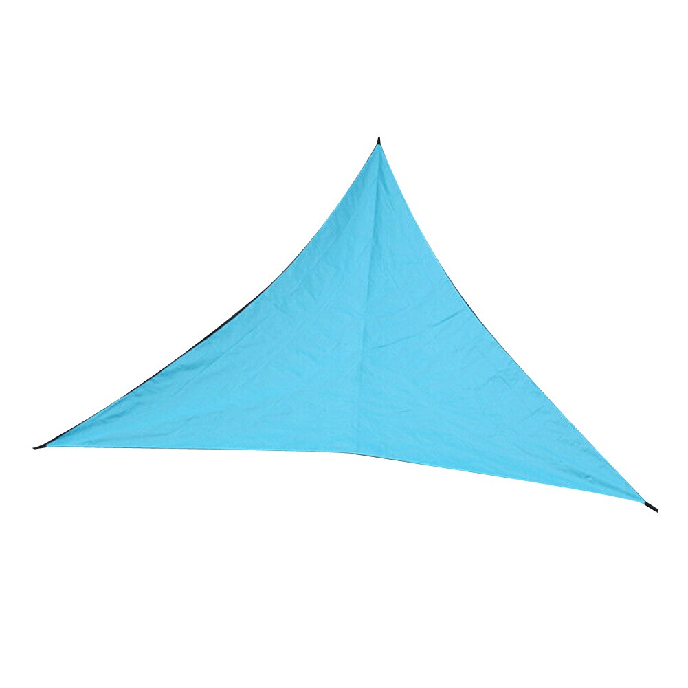 Waterproof sunscreen plastic tarpaulin covers UV Block Outdoor Sun Shield Canopy for Swimming Pool Courtyard: Blue Color