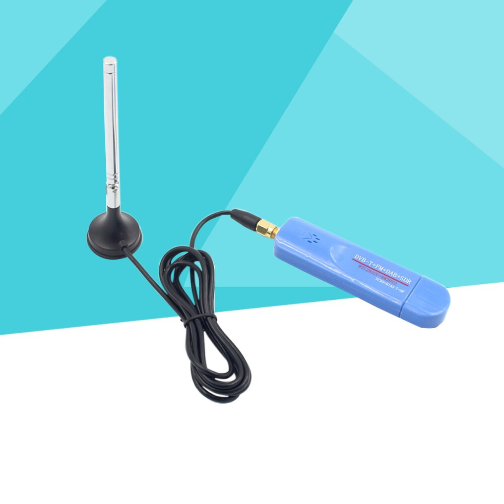 Usb Dongle Esd-Veilig RTL-SDR ADS-B Stick Tuner Low Noise Sma F Radio Ontvanger Antenne Set Kit Voor Windows mac Os Raspberry Pi