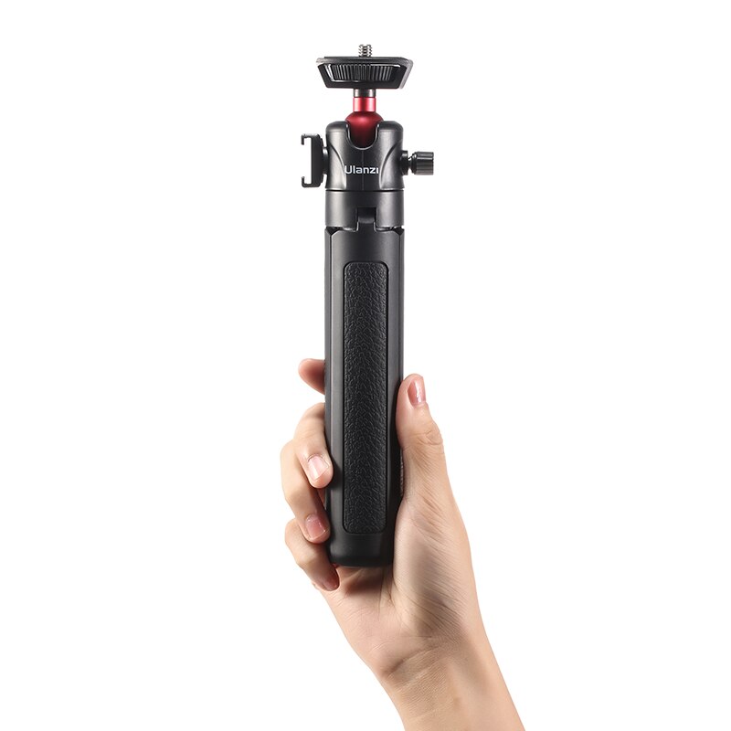 Ulanzi mt -16 stativ stativ med kuglehoved koldsko forlængelsesstang selfie stick til led lys mikrofon mikrofon smartphone kamera slr