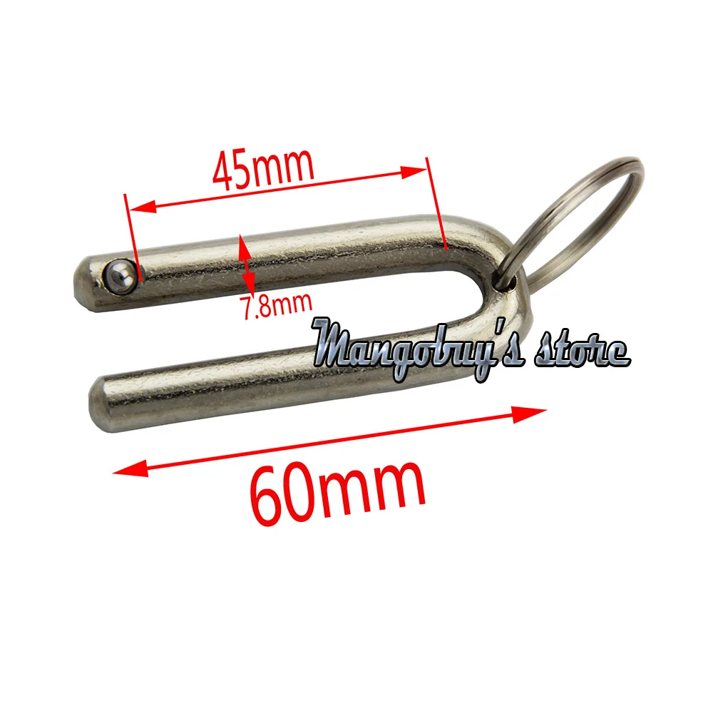 1 Piece Quick Release Push / Pull Ball Lock Pins Pin Diameter 6mm 8mm 10mm With Sprung Ball End: Clear
