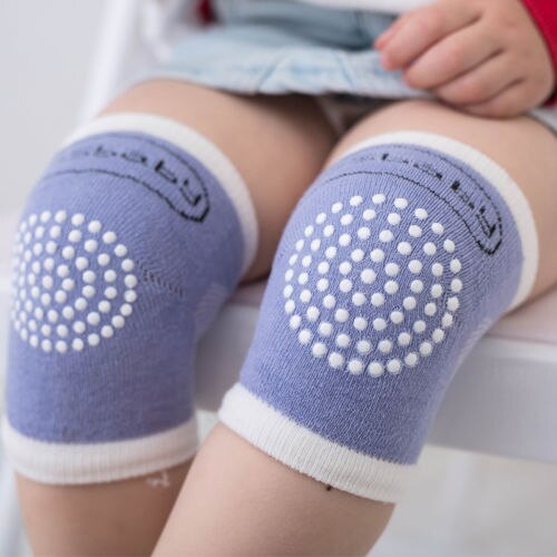 Lille barn skridsikre knæpuder børn piger drenge gennemsøgning sokker benopvarmere sikkerhedstilbehør