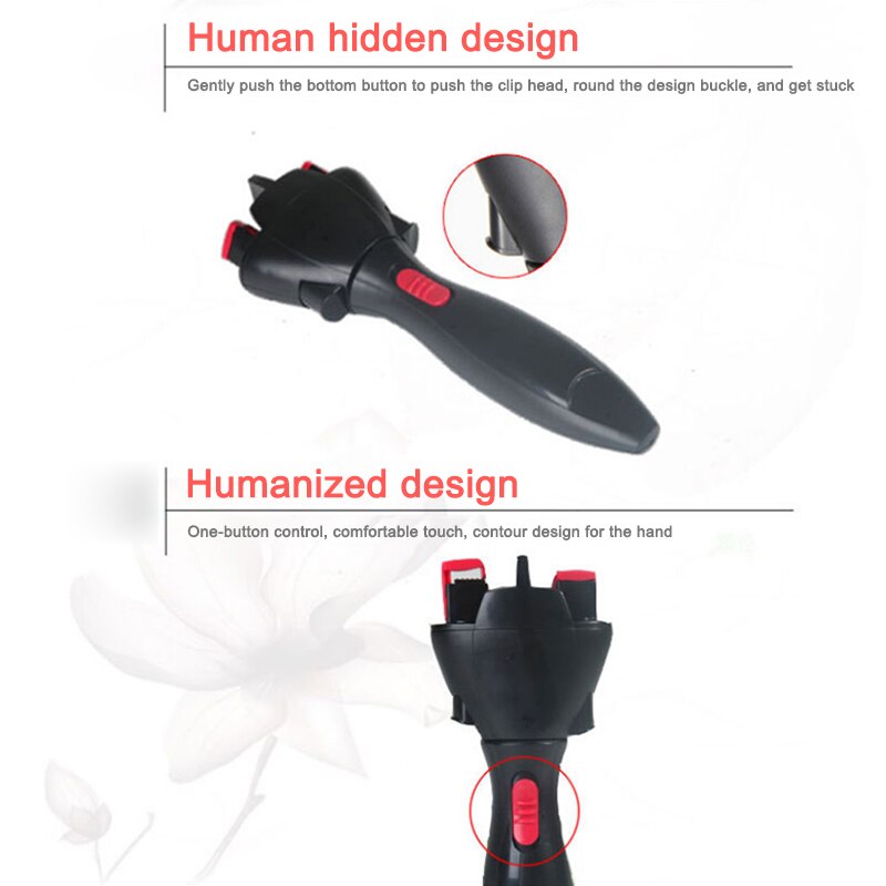 Hair Fast Styling Knotter Smart Electric Braid Machine Twist Braided Curling Iron Tool CNT 66