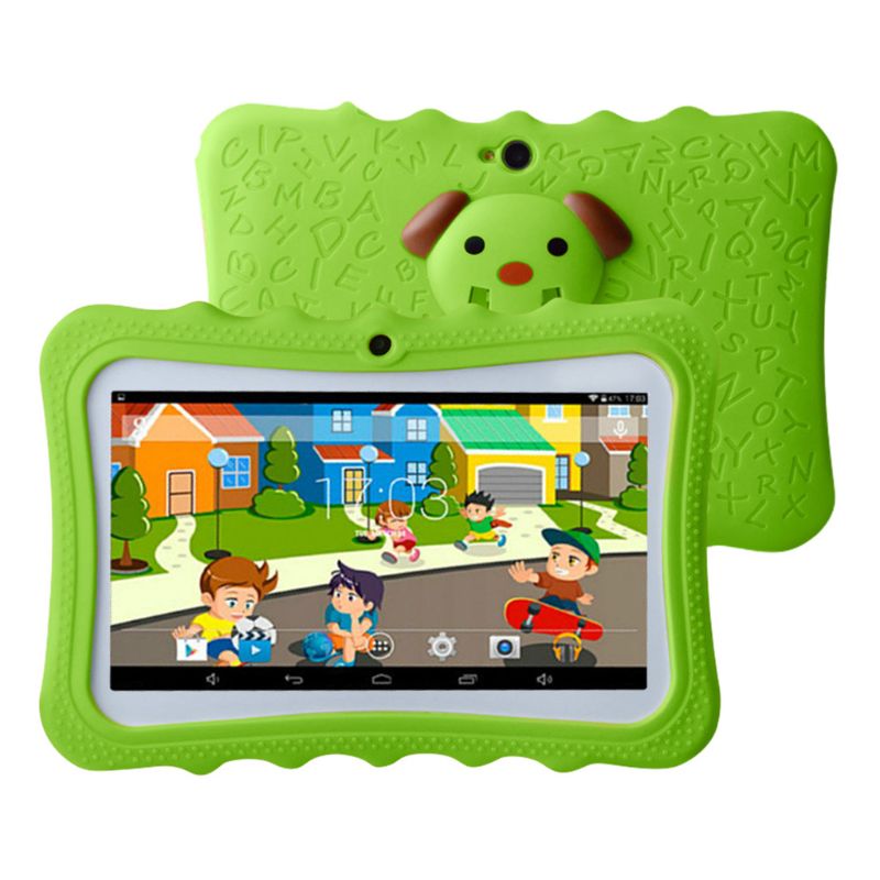 7 Inch Kids Tablet Met 1Gb R-Am 16Gb Opslag Veiligheid Oogbescherming Ips Scherm M0XB