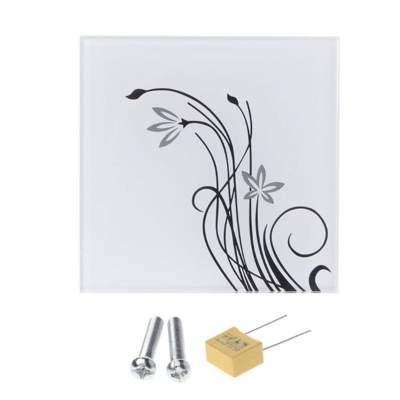 Wall Light Touch Switch 2 Way Home Automation Multi Function Glass Panel 86 Type