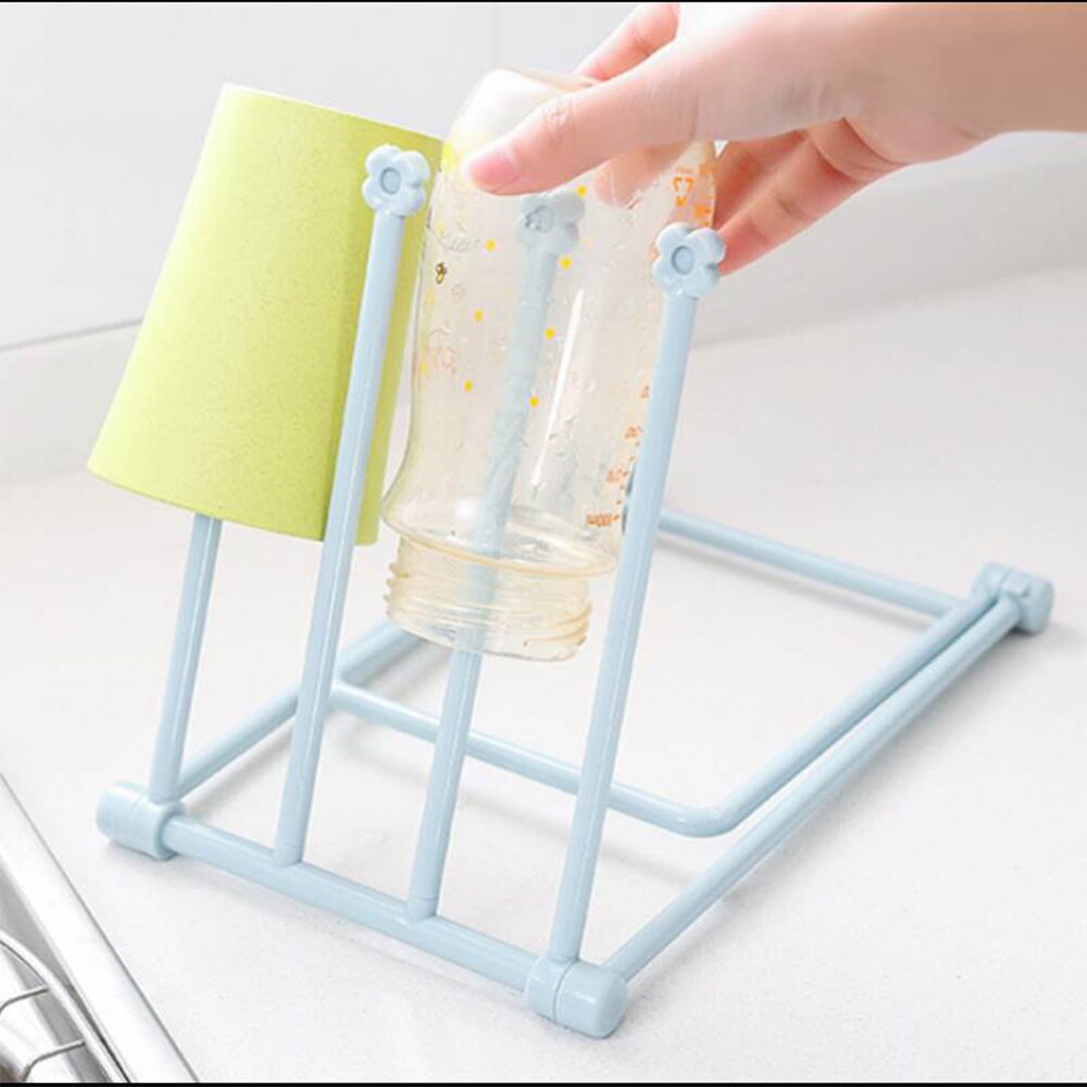 Opvouwbare Handdoek Bar Fles Droogrek Houder 4-Bars Armen Badhanddoek Kleerhanger Handdoek Rekken voor Badkamer Keuken