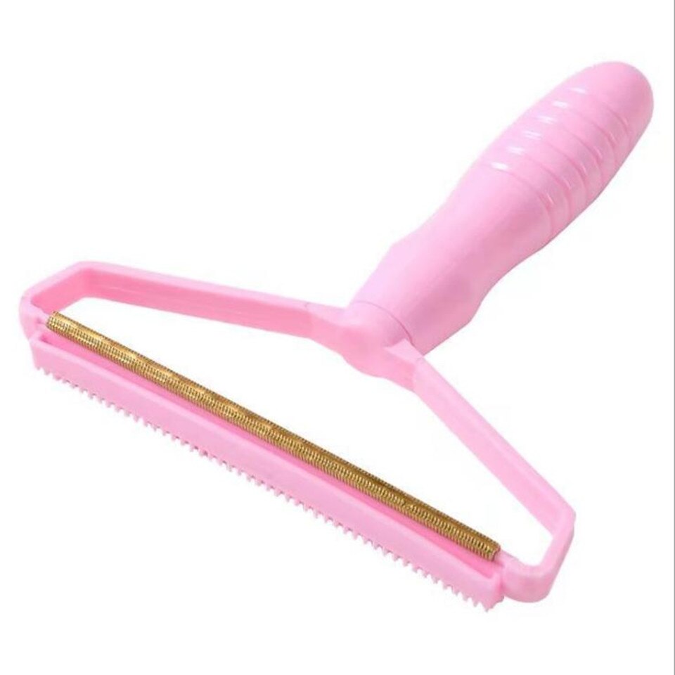 Mini rasoir en tissu Fuzz pour tapis, manteau en laine, vêtements, brosse, dissolvant de peluches de fourrure: pink