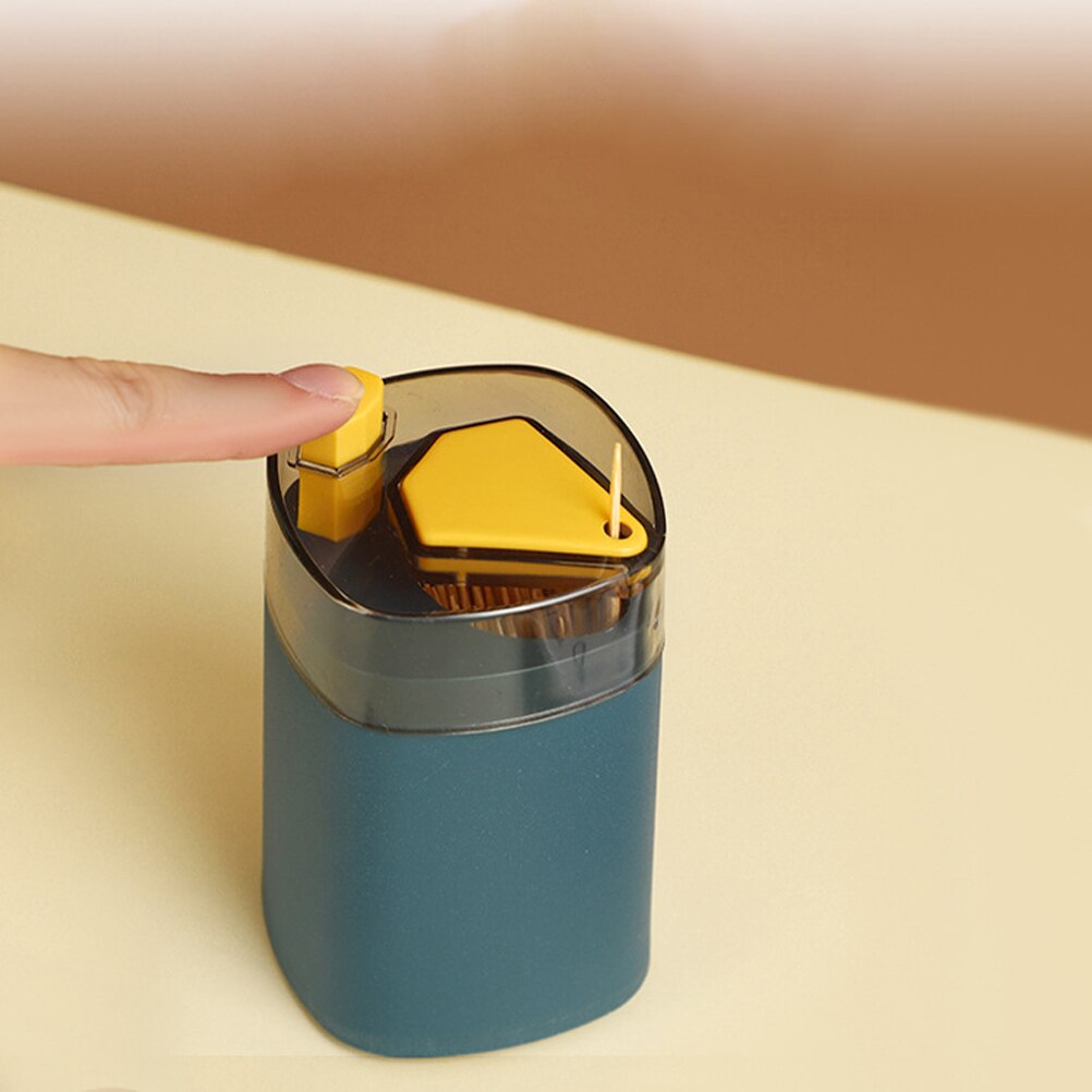 3 stück zahnstocherhalter, automatischer zahnstocherspender mit Pop-hoch-funktion für küche und Restaurant, zahnstocherbehälter, zahnstocheraufbewahrungsbox