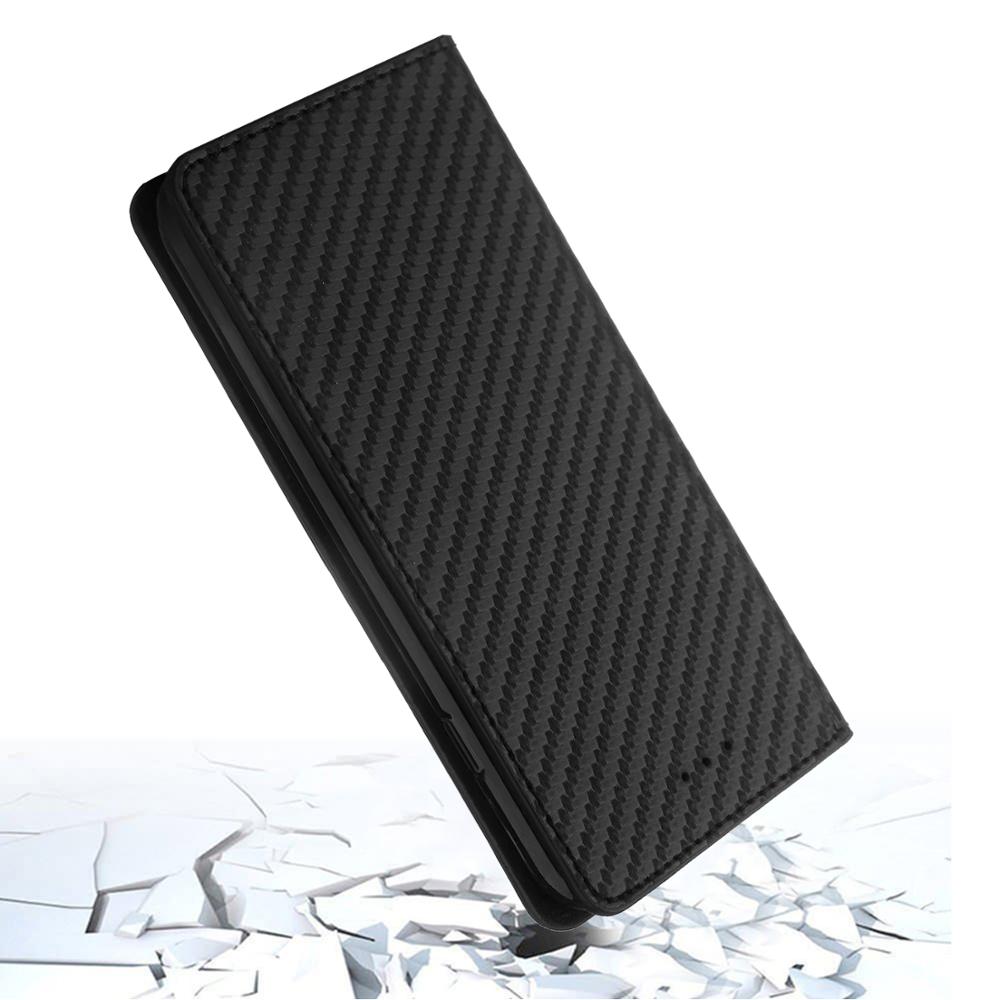 Business Carbon Fiber Case Voor Huawei P30 P20 P10 P9 P8 Lite P Smart Wallet Flip PU Lederen cover Voor Mate 20 10 Pro