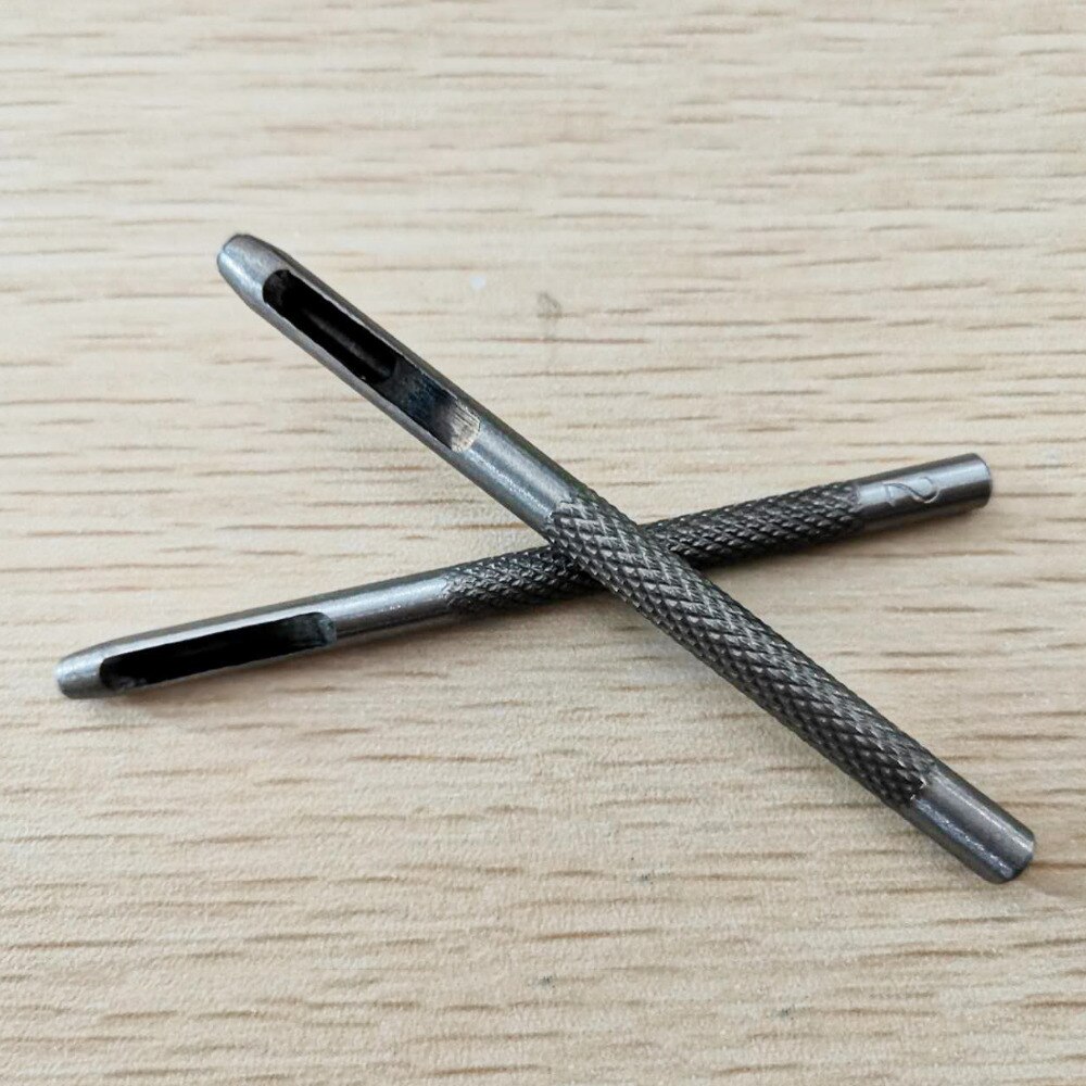 Punching Holes Tools 2.5/3mm Hole Punch Snap Button Leather Craft Tools Rivet Button Setter Die Base DIY Punching Holes Tool