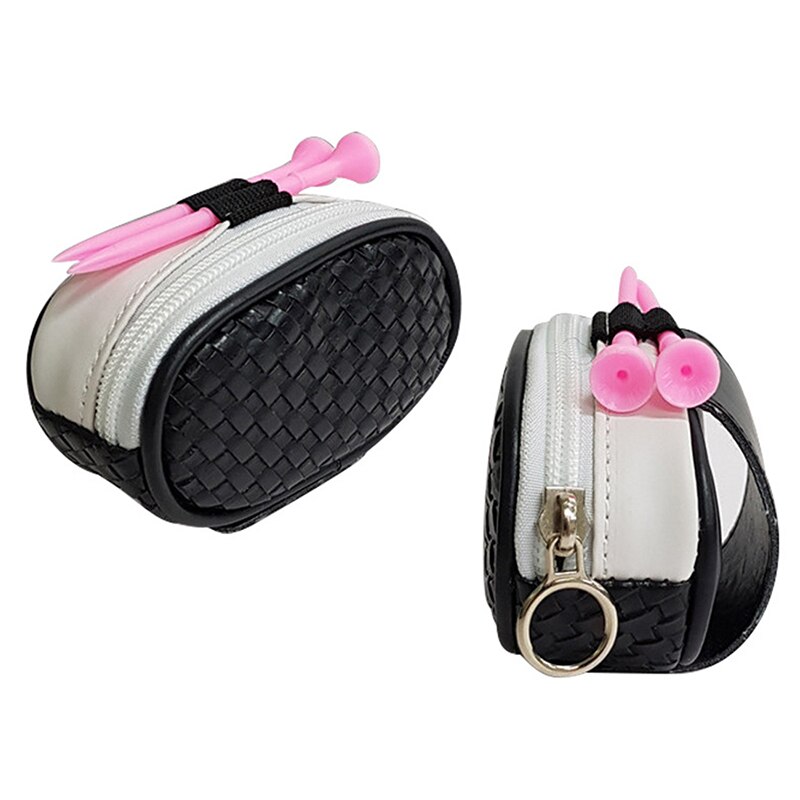 Golf Ball Pouch Ball Bag Organizer Case Zipper Golf Accessories For Men Women Pro Storage Accessories Container
