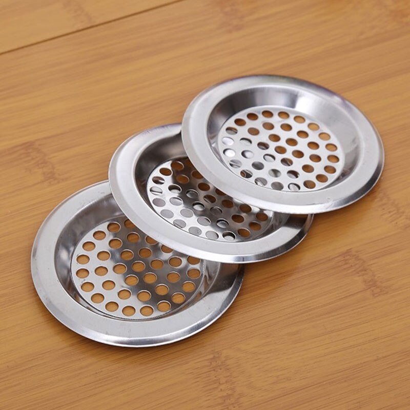 Sink Drain Stopper Badkamer Gootsteen Zeef Rvs Spoelbak Filter Keuken Haar Catcher Stopper Gootsteenzeefje