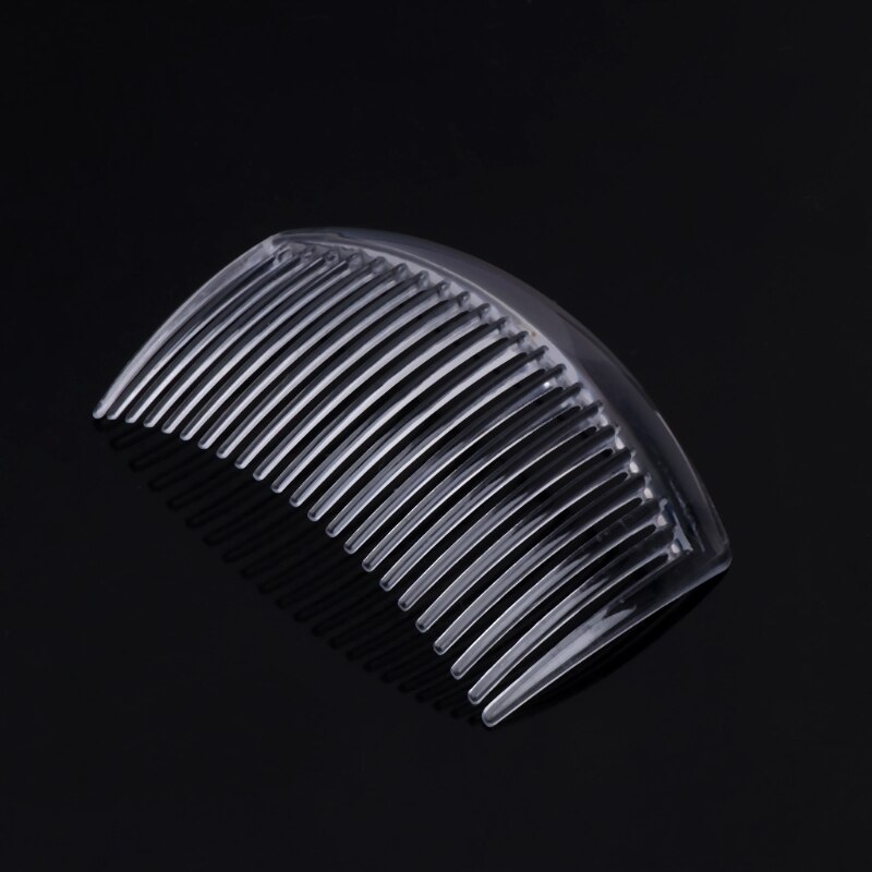 5 Teile/satz Handgemachte Kamm 23 Zahn Kunststoff Headwear Haar Zubehör Frauen DIY Clip