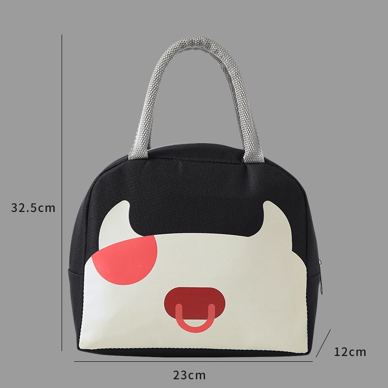 Hond Puppy Set Geïsoleerde Lunch Tas Zachte Koeler