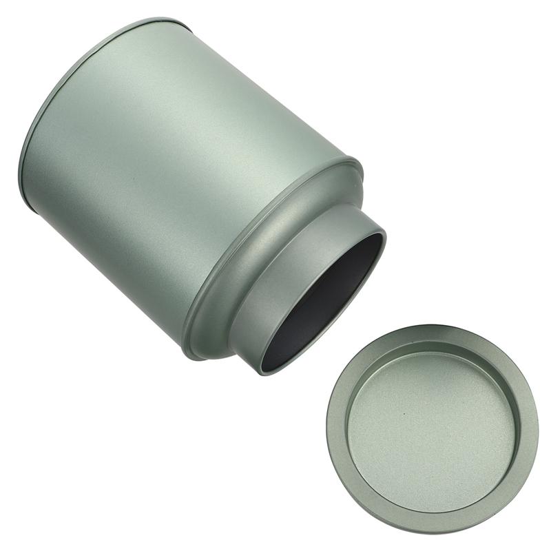 Tarro de hojalata para almacenamiento de té, recipiente grueso a prueba de humedad, de Metal, 1 unidad