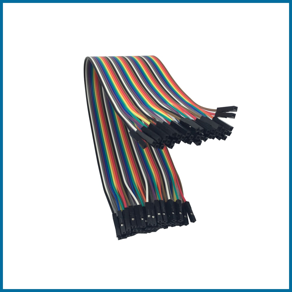 S ROBOT Raspberry Pi 3 Dupont Cable 40pcs/lot 20/30CM Dupont Cable Female to Female Jumper Wire for Raspberry Pi 3B+ RPI145