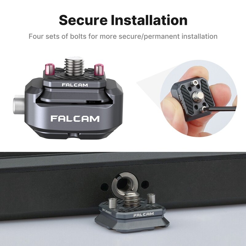 Ulanzi Falcam F22 Quick Release Systeem Voor Dslr Camera Stabilizer Statief Slider Universele Arca Zwitserse Mount Adapter