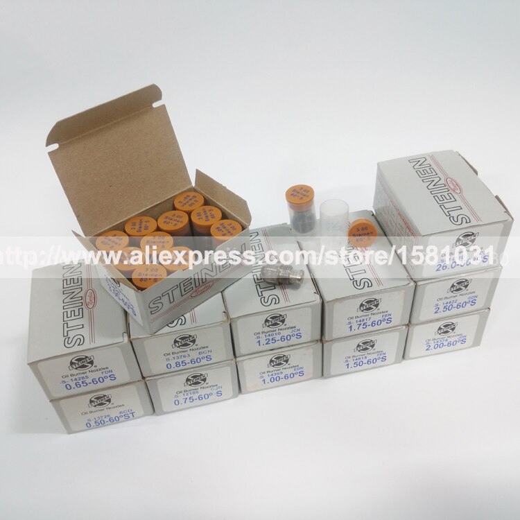 USA STEINEN nozzle 0.75-6.0 Diesel Atomization nozzle stainless steel nozzle oil burner nozzle 60 degree