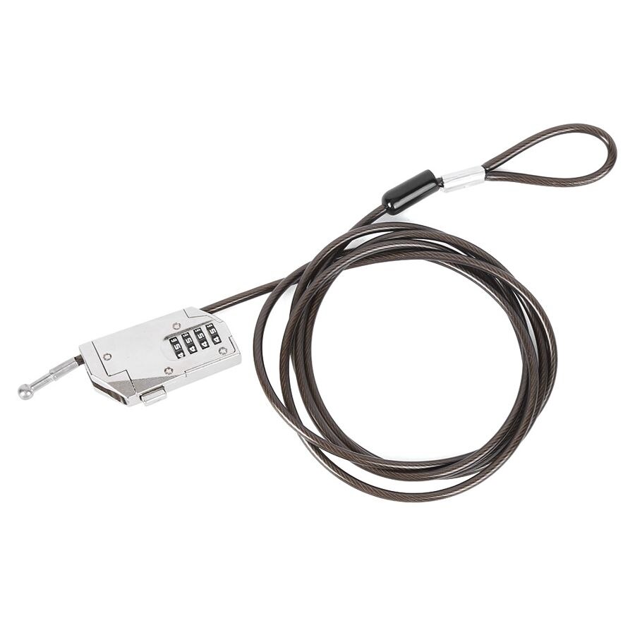 Security Lock Retractable Wire Rope Password Padlock for Luggage Baby Carriage Bicycle