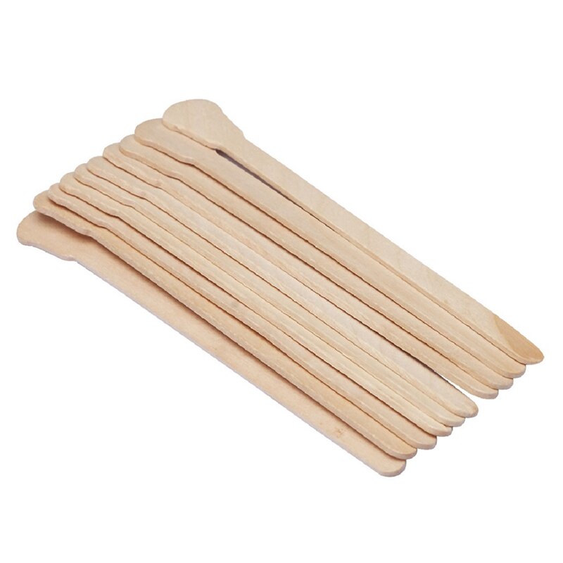 10Pcs Wooden Wax Spatula Tongue Bamboo Sticks Hair Removal Cream Stick &amp; 2Pcs Beauty Women Shaper Weight Loss Thin Arm