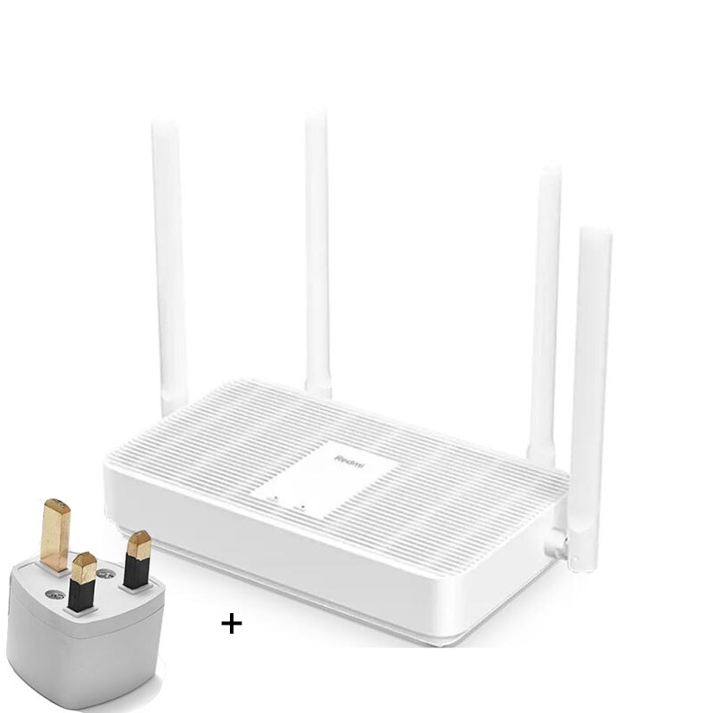 Xiaomi redmi  ax5 router gigabit 256mb 1.5 ghz dual-band 1775 mbps trådlös router wifi 6 repeater med 4 högförstärkningsantenner bredare: Ax5 uk