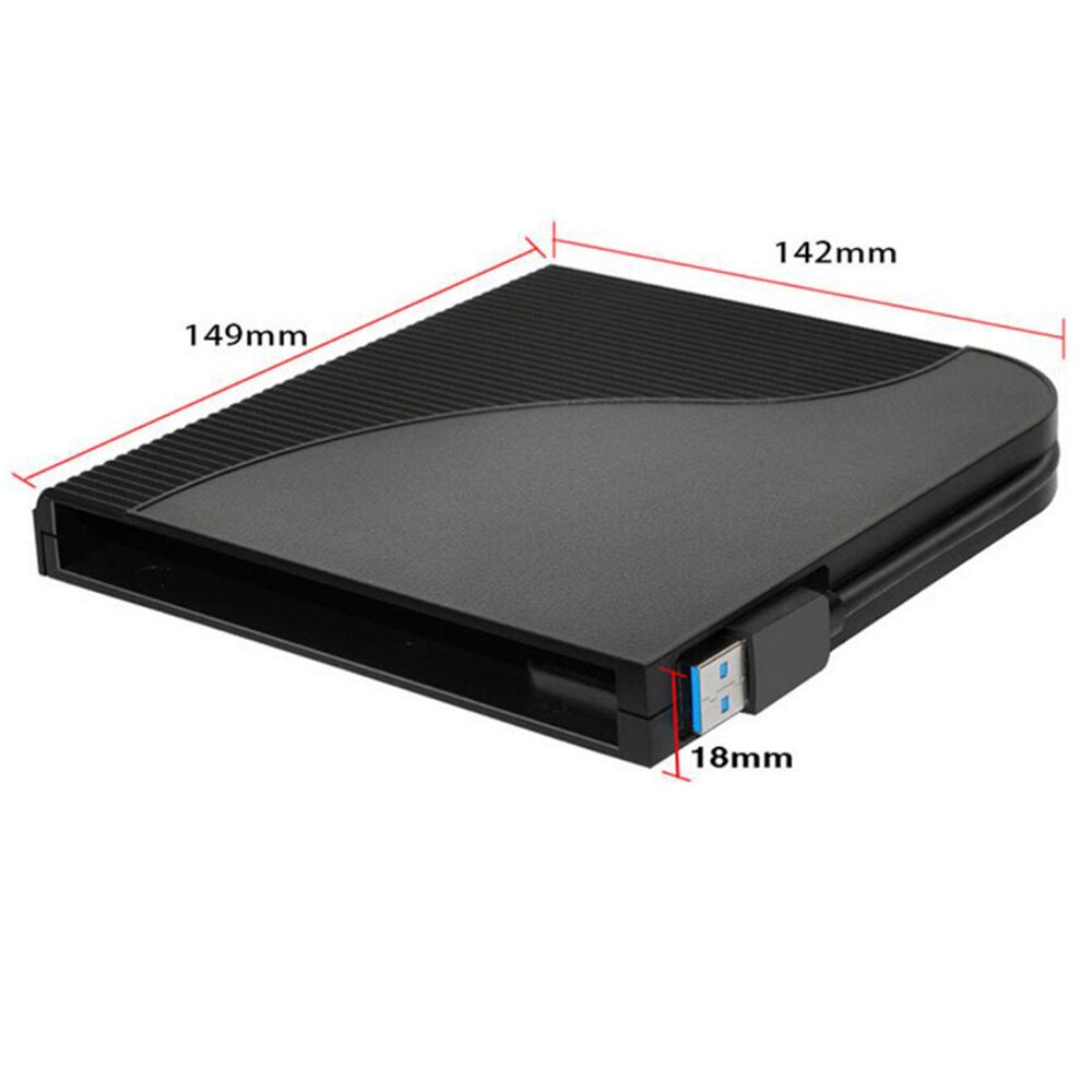 USB 3.0 Portable External DVD-RW/CD-RW Burner Writer Rewriter Optical Disc Drive CD DVD ROM Player For Laptop PC Desktop HP