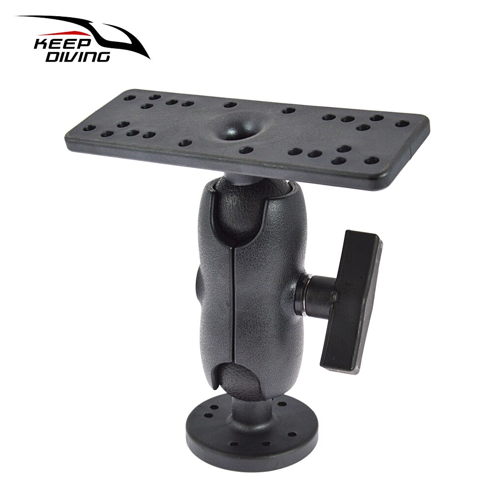 Kayak Electronic Fish Finder Mount 360 Degree Swivel Universal GPSMAP Supporter Nylon Boat Accessories