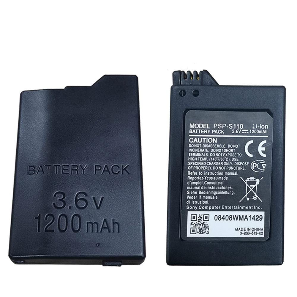 1200Mah Batterij Voor Sony PSP2000 PSP3000 Psp 2000 Psp 3000 Gamepad Playstation Portable Controller Replacment Batterijen