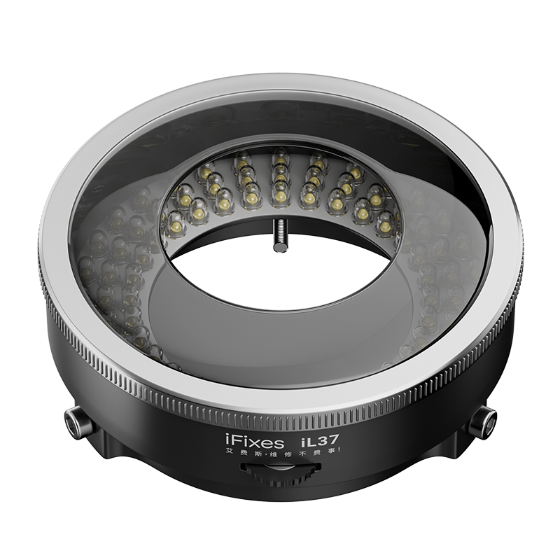 iFixes iL37 Microscope Polarized LED Ring Light Lamp Anti Glare Illuminators Source Eliminating Reflections Repair Light Source: Default Title