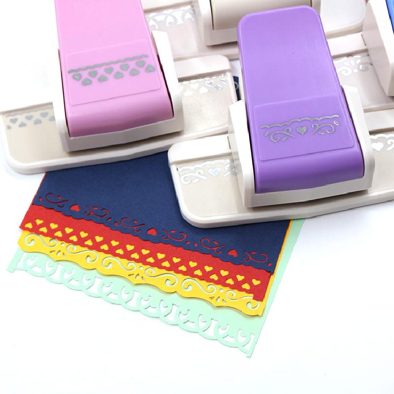 Hollow Lace Tool Diy Paper Cutting Tool Jam Pattern Puncher Embossing Card Jam Greeting Card Flower Paper Edge Simple Production