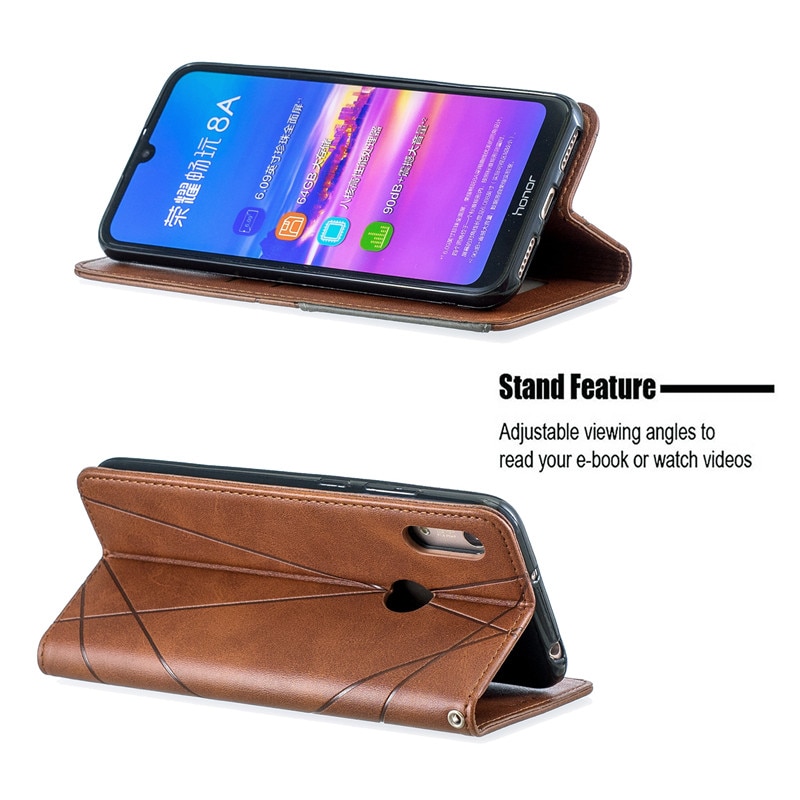 Huawei Y6s Caso di Cuoio Magnetico Sottile di Caso di na per Huawei Y6s Y 6 s Y6 s Y9s Y 9 s y9 s 2019 2020 di Vibrazione Del Basamento Della Copertura Del Telefono Aziendale