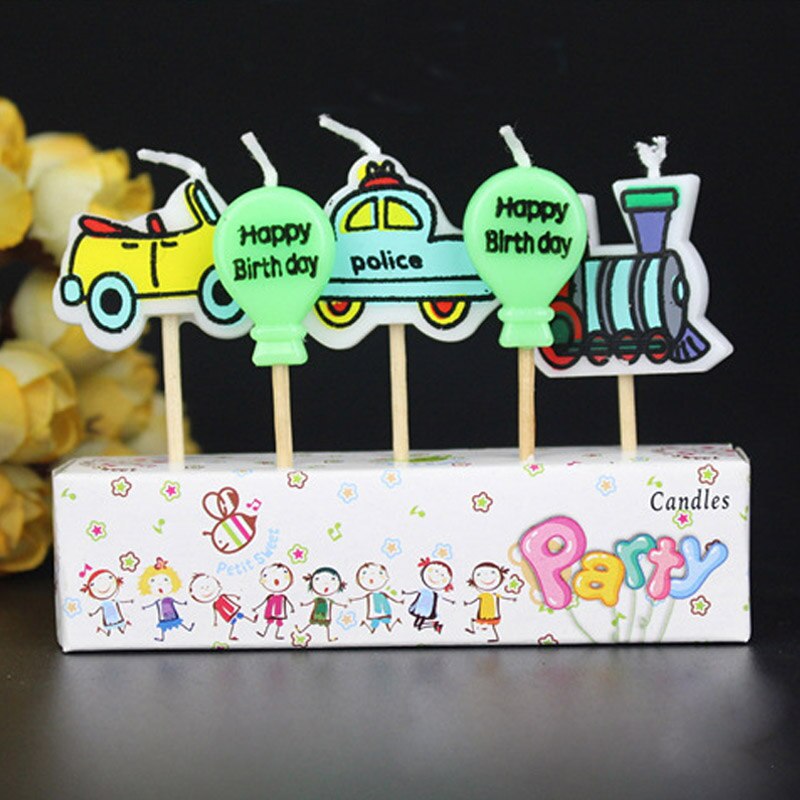 Decoración del hogar, dibujo para manualidades, velas para decoración de tartas, vela de seguridad para fiestas infantiles, festivales de llamas, vela de cumpleaños, para chico