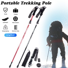 Trekking Poles Folding Hiking Stick Collapsible Hiking Poles Trekking Stick Walking Poles Nordic Walking Sticks