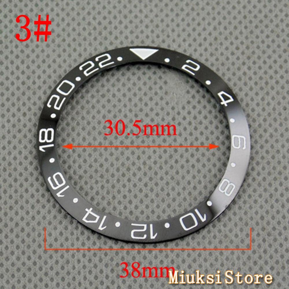 38mm gmt keramiikkakehys titaanikellojen kehykset sopivat automaattiseen mekaaniseen kelloon 40mm miesten kellon kehystä: 3
