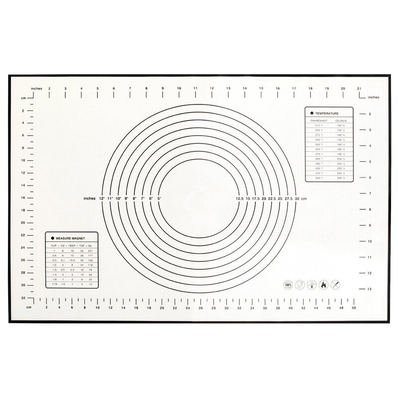 Non-stick Siliconen Bakken Mat Gebak Deeg Rollen Sheet Liner Voor Bakken Pannen